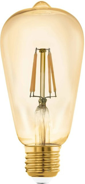 Eglo LED Leuchtmittel ST64 Amber E27 Vintage Filament Glas dimmbar - Bild 1