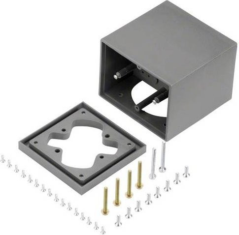 Hager GBZ27011 Gerätebecher in Grau aus Kunststoff - Bild 1