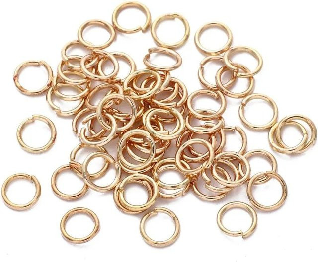 FLT BEADS Biegeringe, Spaltringe, 7mm, 200 Stück - Bild 1