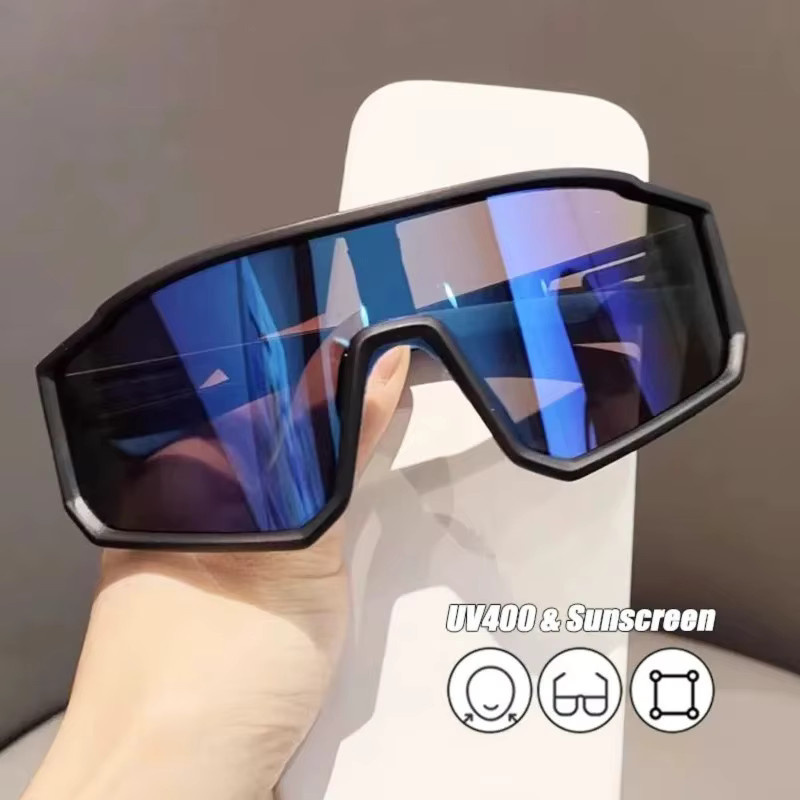 MOYOKA Sonnenbrille, Vollrand, Kunststoff, Wrap - Bild 3