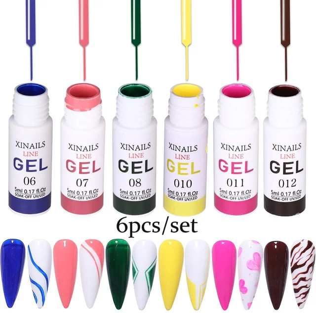 SWEET TREND Nagelgel Set, 6 Teile, 5 ml, Glänzend - Bild 1