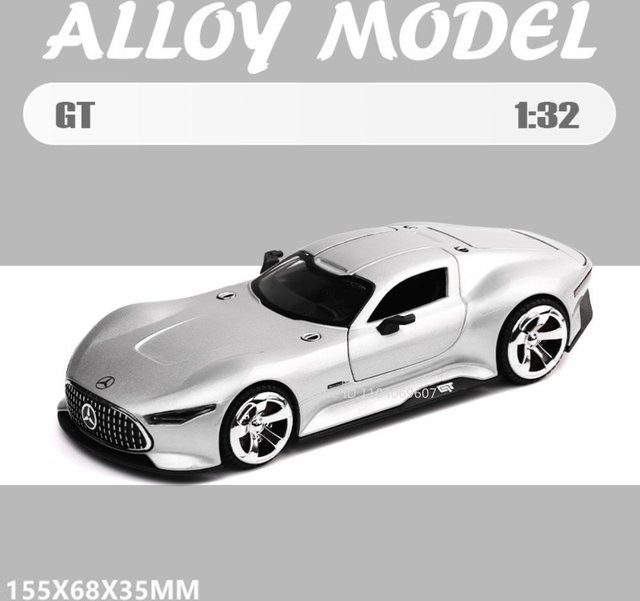 Linyi toy car Yangwang U9 Gt Modell Spielzeug Sportwagen, 1:32, weiß, ab 14 Jahren - Bild 1