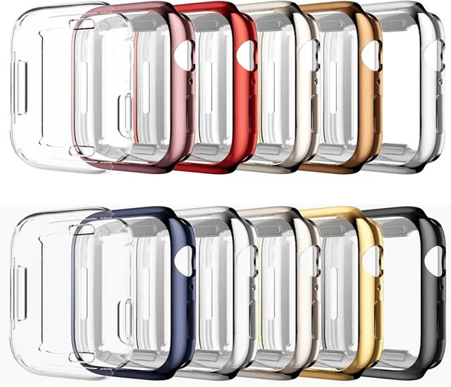 NEY Uhrenhülle für Apple Watch, Silikon, Clear Protector, Unisex - Bild 1