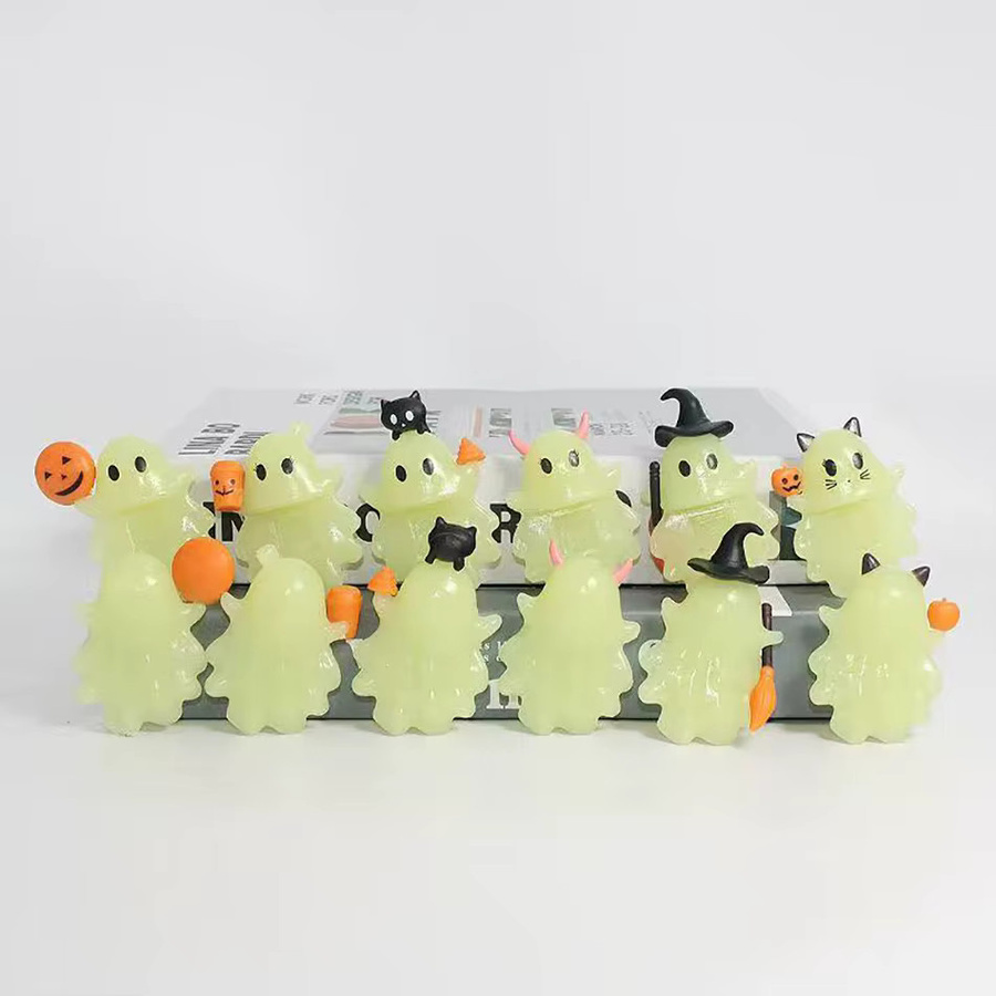 Bandai Halloween-Geisterfigur, Minifigur, Fantasy, Weiß, Kunststoff - Bild 2