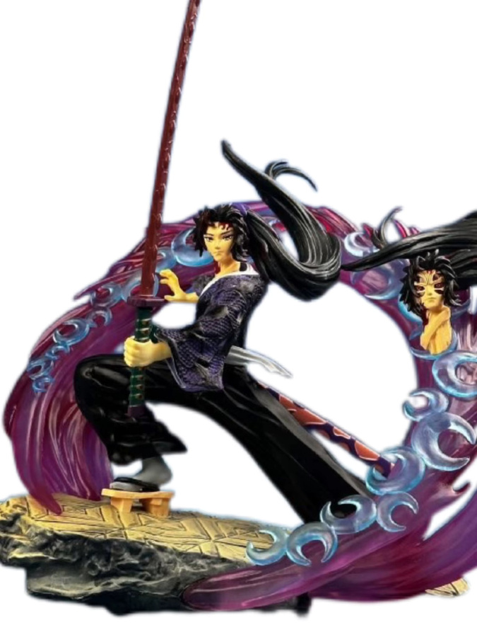 Bandai Demon Slayer Kokushibo, PVC-Statue, Leuchtende Figur, 20,5cm - Bild 3