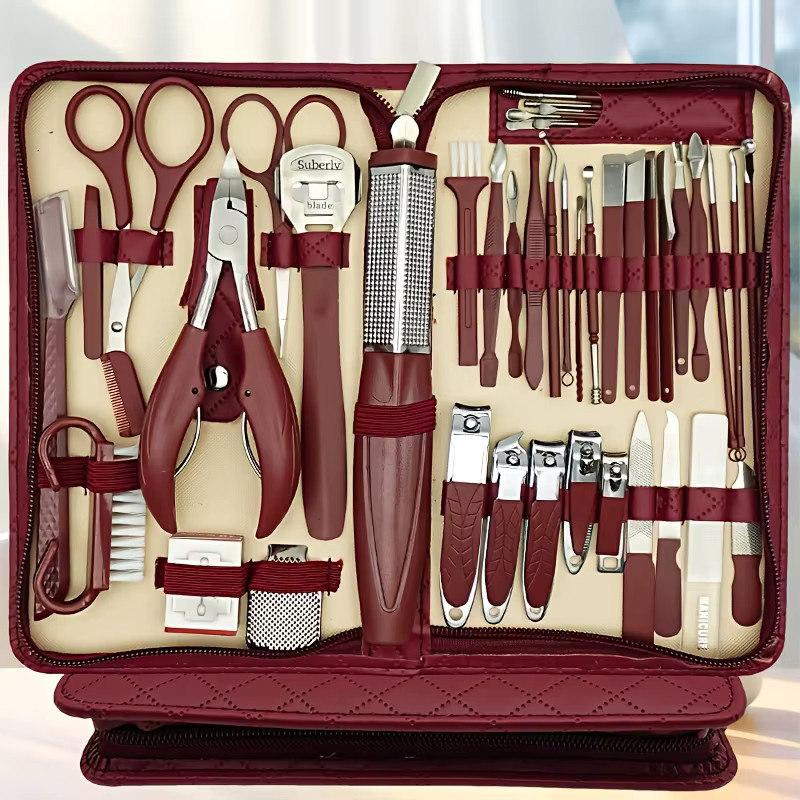 Ouriner Maniküre- und Pediküre-Set, 42-teilig, Unisex - Bild 1