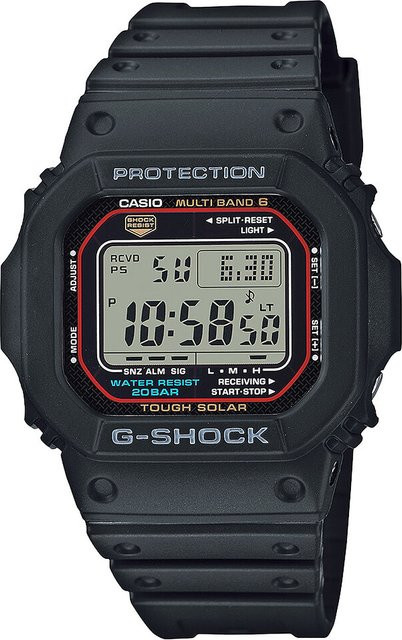 Casio Digitaluhr, Solar, Kunststoff, 43 mm, Herren, 20 ATM - Bild 1