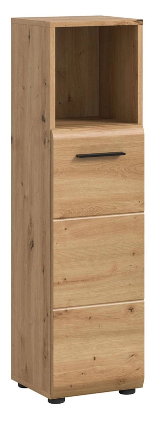 Badezimmer Kommode Cover in Eiche, Farbe Braun, Breite: 110 cm, Tiefe: 30 cm - Bild 4