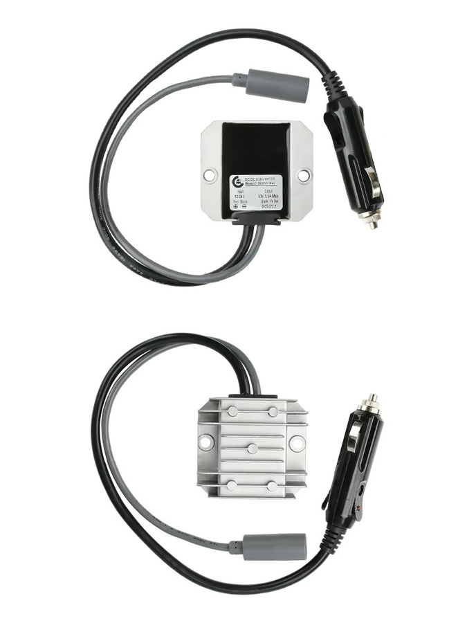 diymore DC 12/24V zu DC 30V 3,5A Aufwärtswandler-Modul in Silber, kompatibel mit Starlink Mini Netzteil und Auto-Ladegerät über Zigarettenanzünder - Bild 3