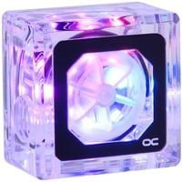 Alphacool Eisfluegel Aurora Durchflussanzeiger HighFlow mit Tachosignal in Transparent und Multicolour - Bild 1