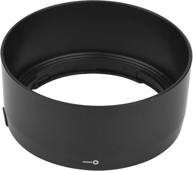 ES 68 ABS Bajonett Gegenlichtblende in Schwarz als Ersatz für Canon EF 50mm 1.8 STM - Bild 1