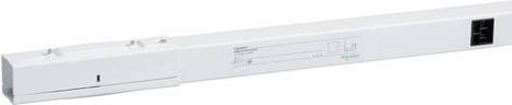 Schneider Electric KBB40ED42300W KBB gerades Element Verteilerkasten, 40A, 3m, 2 Netze, 3L+N+L+N+PE, Weiß - Bild 1