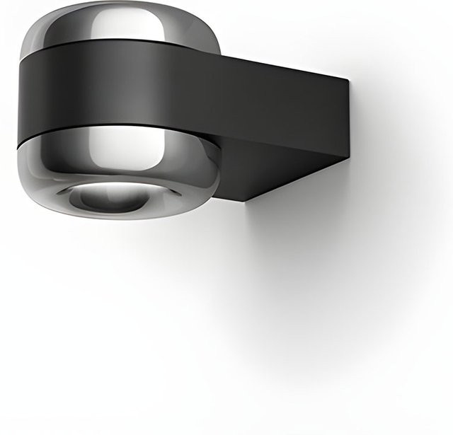 Serien Lighting Cavity Wall S LED-Wandleuchte aus Aluminium in Schwarz mit warmweißem Licht (2700K) - Bild 1