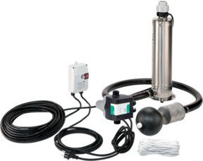 Wilo Unterwassermotorpumpe Sub TWI5-SE TWI 5-SE-304 EM P&P, 0,55 kW, 230 V aus Polypropylen - Bild 1
