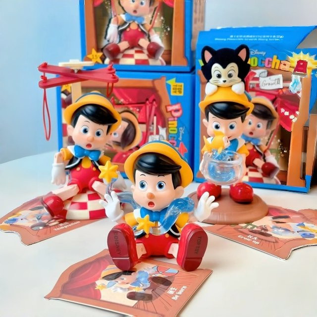 TOPTOY Disney Pinocchio Wachstum Tagebuch, Blind Box, Mystery Box, Figur - Bild 1