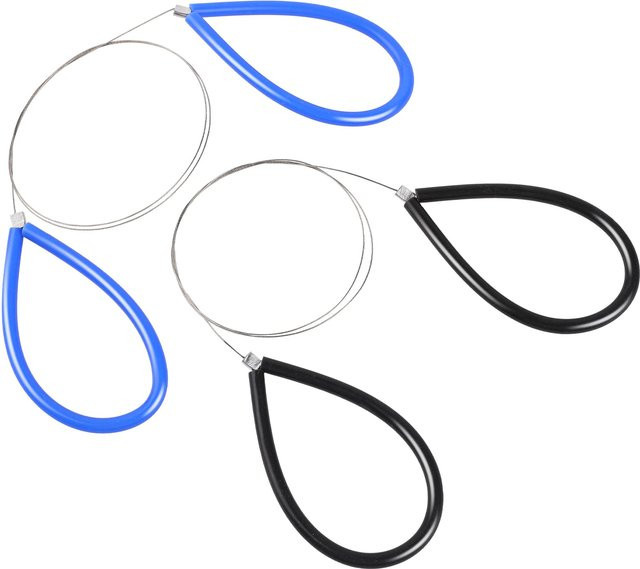 Bview Art Tonschneider Set aus 2 Stück mit Stahldraht in Schwarz und Blau - Bild 1