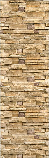 LIVARNO Deko-Folie Mauer Sand, Breite: 0,45 m, Länge: 10 m - Bild 1