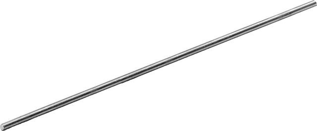 LUX-TOOLS Gewindestange M6 aus Edelstahl in Silber, Länge: 1000 mm - Bild 1