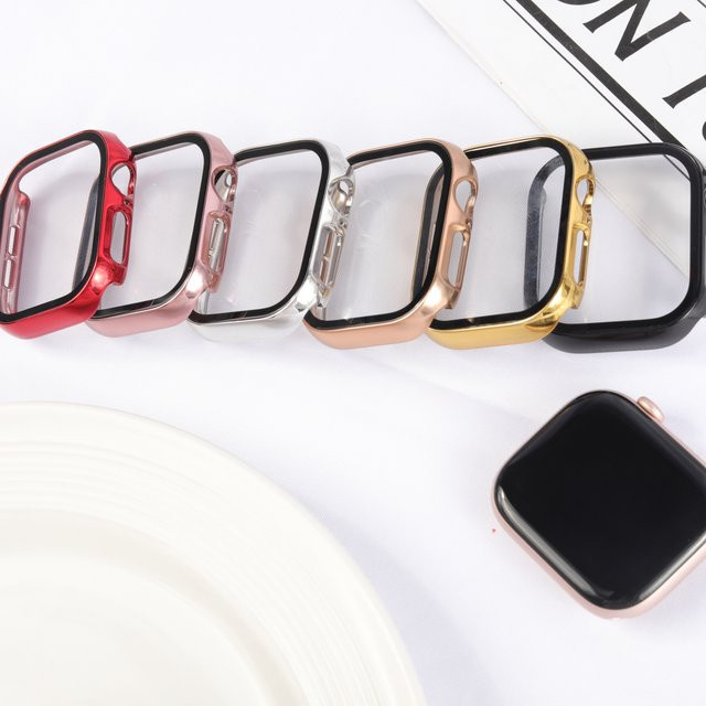 Apple Watch Displayschutzfolie, hartes PC, gehärtetes Glas, 42 mm, 46 mm - Bild 1