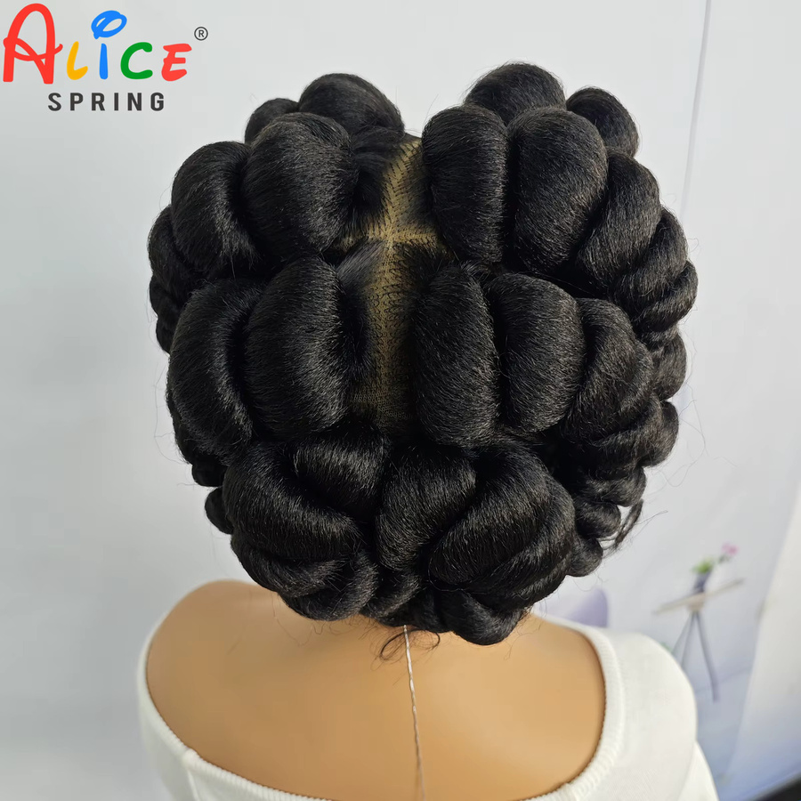 Alice Spring Bantu Synthetische Geflochtene Perücke, Unisex - Bild 2