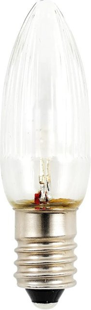 Konstsmide LED-Universalbirne für Baumketten und Leuchter, E10, transparent - Bild 1