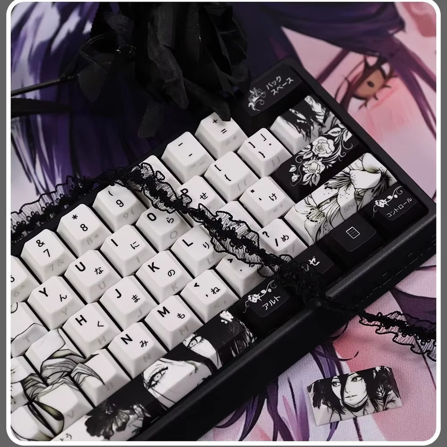 REZE Anime Tastenkappen-Set aus PBT mit Sublimationsdruck im Cherry-Profil für mechanische Tastaturen - Bild 4