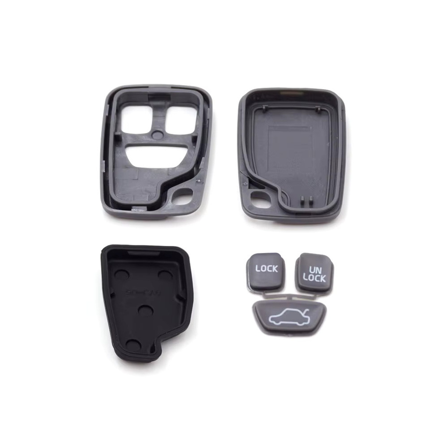 YIQIXIN Auto Schlüssel Gehäuse für Volvo S40 S60 S70 S80 S90 V40 V70 V90 XC70 in Schwarz - Bild 2