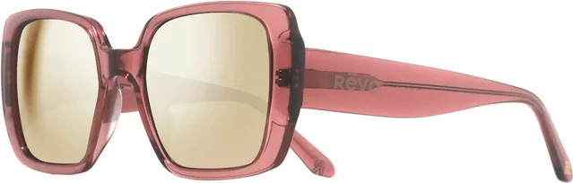 Revo Palma Sonnenbrille Damen, Square, Acetat, Brown, Pink, Vollrand - Bild 1