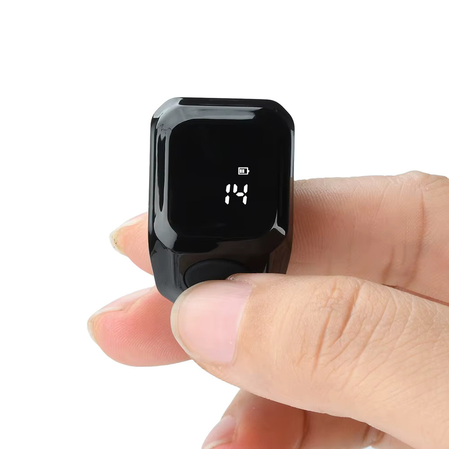 Aideepen Tragbarer Digitaler Zählring mit Smart-App und Bluetooth, Weiß, Unisex - Bild 5