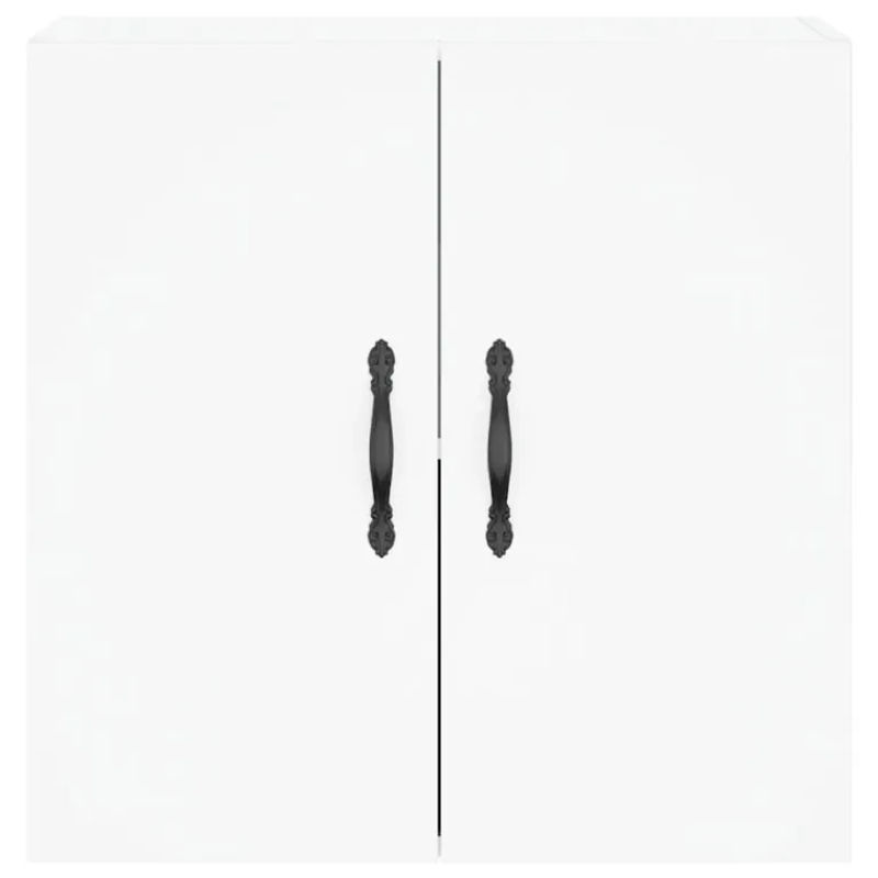Vidaxl Hängeschrank mit Drehtüren in Weiß aus Holzwerkstoff, B: 60 cm, T: 31 cm, H: 60 cm - Bild 2