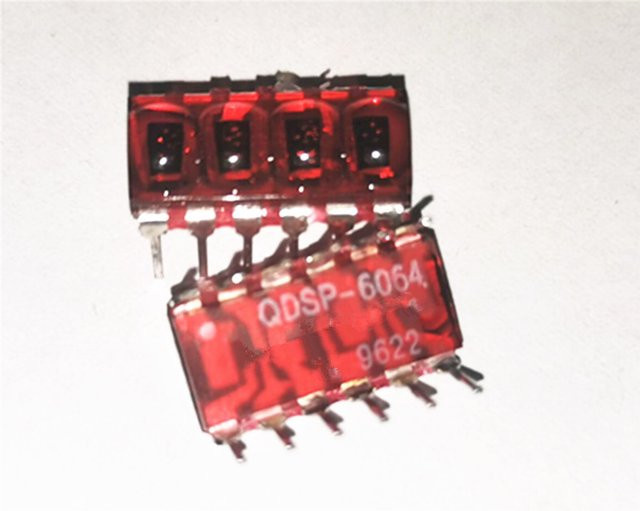 HP Original QDSP-6064 4-Bit Miniatur Digitales Röhrenobjektiv in Rot - Bild 1
