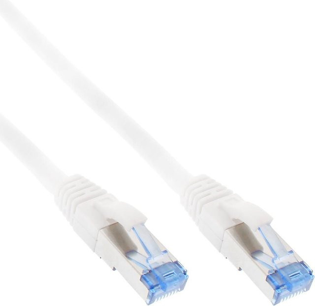 InLine Cat6a Netzwerkkabel S/FTP Ethernet/LAN Weiß 20m - Bild 1
