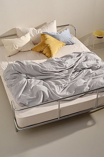 Jotex ANIE Bettrahmen in Silber, B/T: 180 x 200 cm - Bild 1
