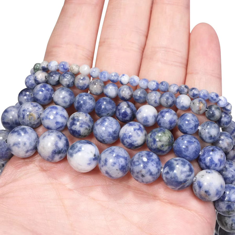 SANSWL Armband, Sodalith, weiß, blau, mattiert, Damen - Bild 5