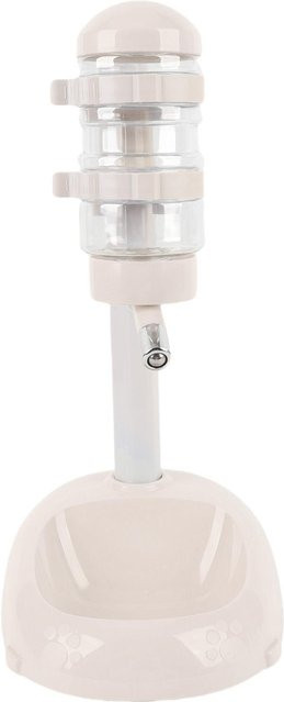 Canaryy Automatischer stehender Wasserspender und Futterspender für Haustiere in Weiß, 500 ml Fassungsvermögen - Bild 1