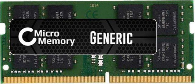 CoreParts MMKN123-16GB DDR4 Speichermodul 1 x 16 GB 2666 MHz in Grün - Bild 1