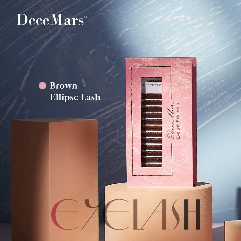 DeceMars Wimpernverlängerung, Braun, Matt, 3er Set - Bild 5