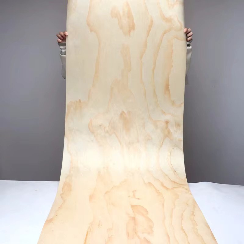 Naturholzfurnier Kiefer in Braun und Beige für DIY-Wanddekoration und Renovierung, Breite: 58 cm, Länge: 250 cm, Stärke: 0,5 mm - Bild 3
