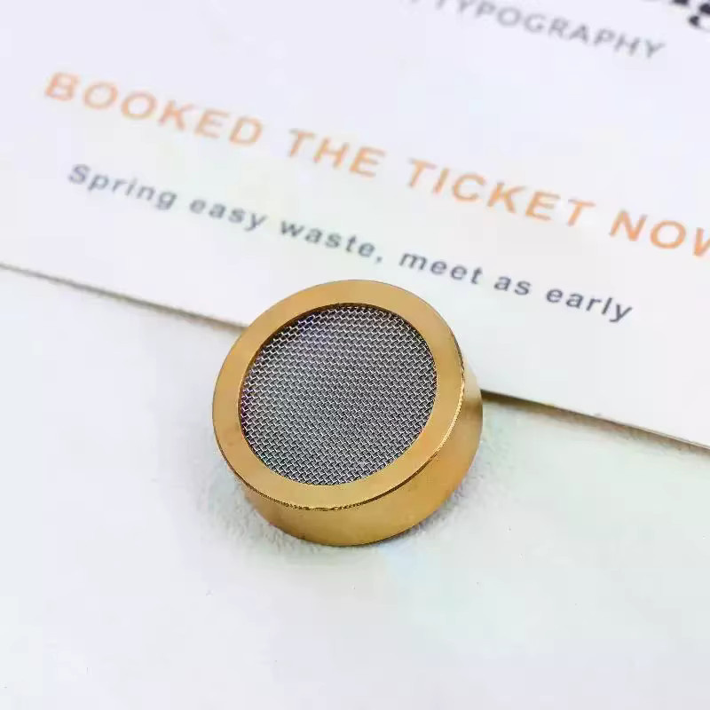 Goldene Kernkapsel mit 26 mm Mikrofonmembrankartusche für Studioaufnahmen und Kondensatormikrofone - Bild 2