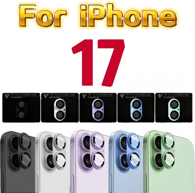 Objektivschutz für Apple iPhone 17 Titanium Edition in Grün, kratzfest und bruchsicher - Bild 1