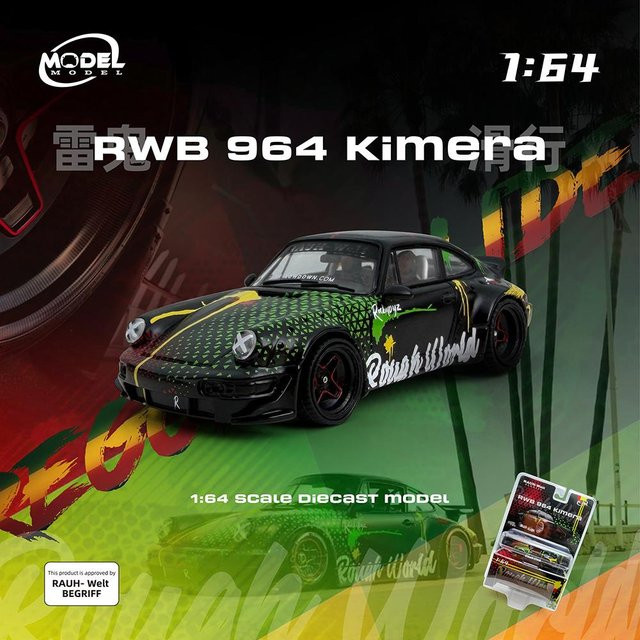 Kimera Rwb964 Kimera Diecast Modellauto, 1:64, ab 14 Jahren - Bild 1