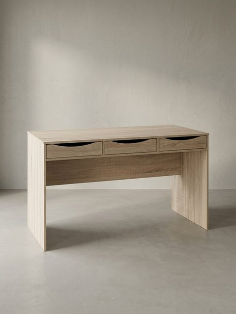 Schreibtisch KADIMA DESIGN modern in Sonoma Eiche, Breite: 120 cm, Höhe: 220 cm, Tiefe: 220 cm - Bild 1