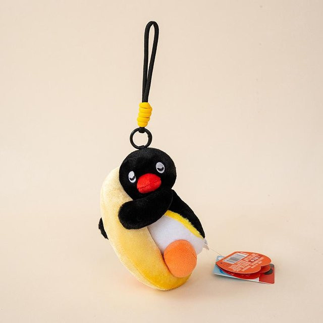 Pingu Pinguin Plüschtier, Schlüsselanhänger, Bunt / Mehrfarbig - Bild 1