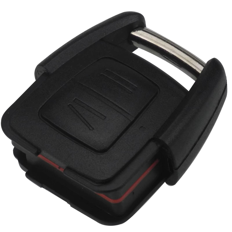 Jingyuqin Smart Car Key Fernbedienung für Opel Vauxhall Vectra Zafira B, 2 Tasten, 433MHz, ID40 Chip, Schwarz - Bild 2