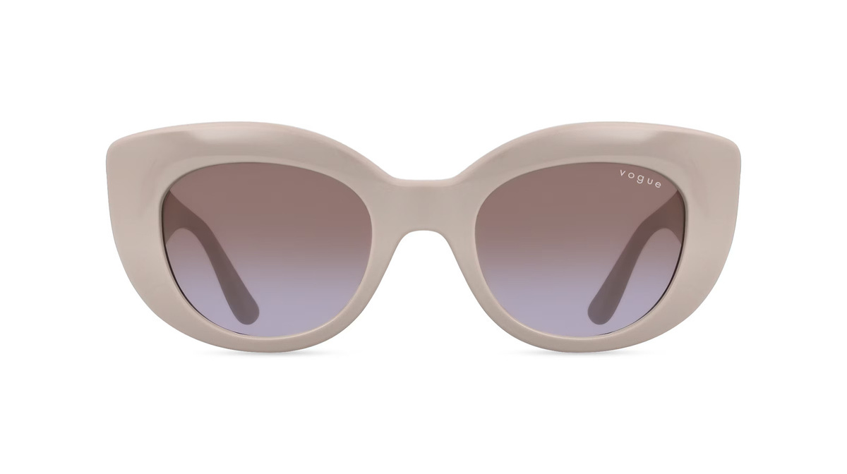 Vogue VO5480S Sonnenbrille Butterfly, Vollrand, Acetat, grau, Damen - Bild 1