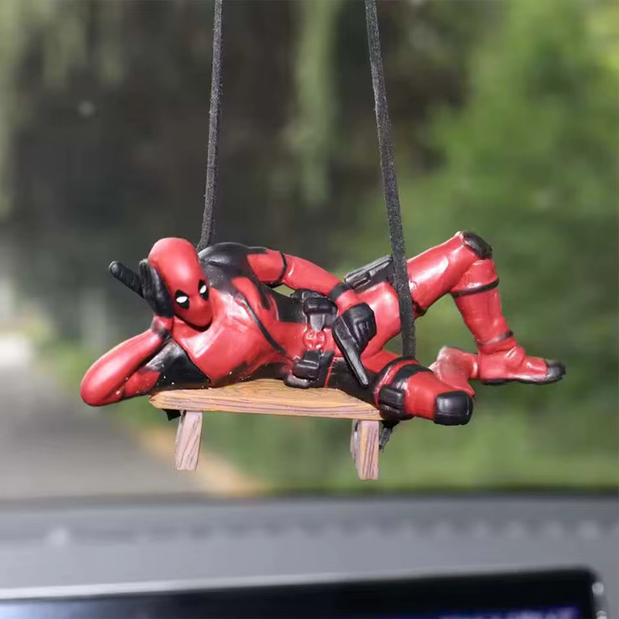 TAKARA TOMY Marvel Deadpool Action Figure, Zubehör, Rot - Bild 5