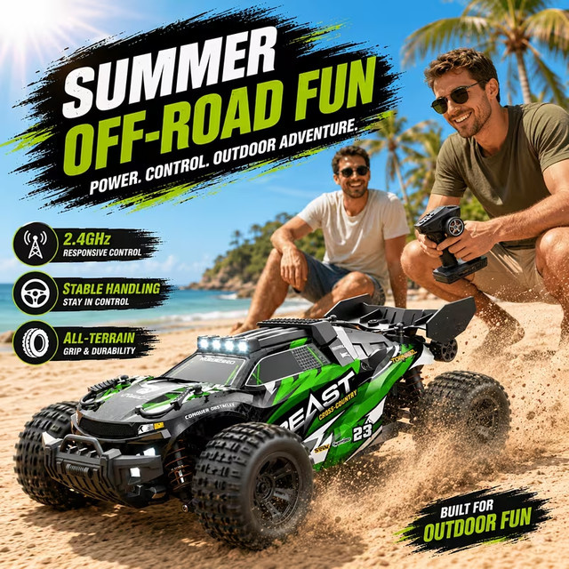 ZNLYRION SG118MAX PRO RC-Auto, 1:16, ferngesteuert, mit LED-Licht, ab 14 Jahren - Bild 1