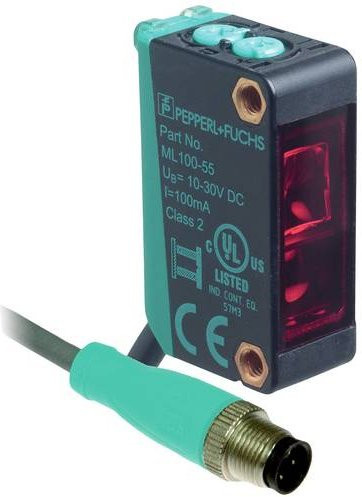 Pepperl+Fuchs Reflexions-Lichtschranke ML100-55-2519 225381 in Rot und Schwarz - Bild 1
