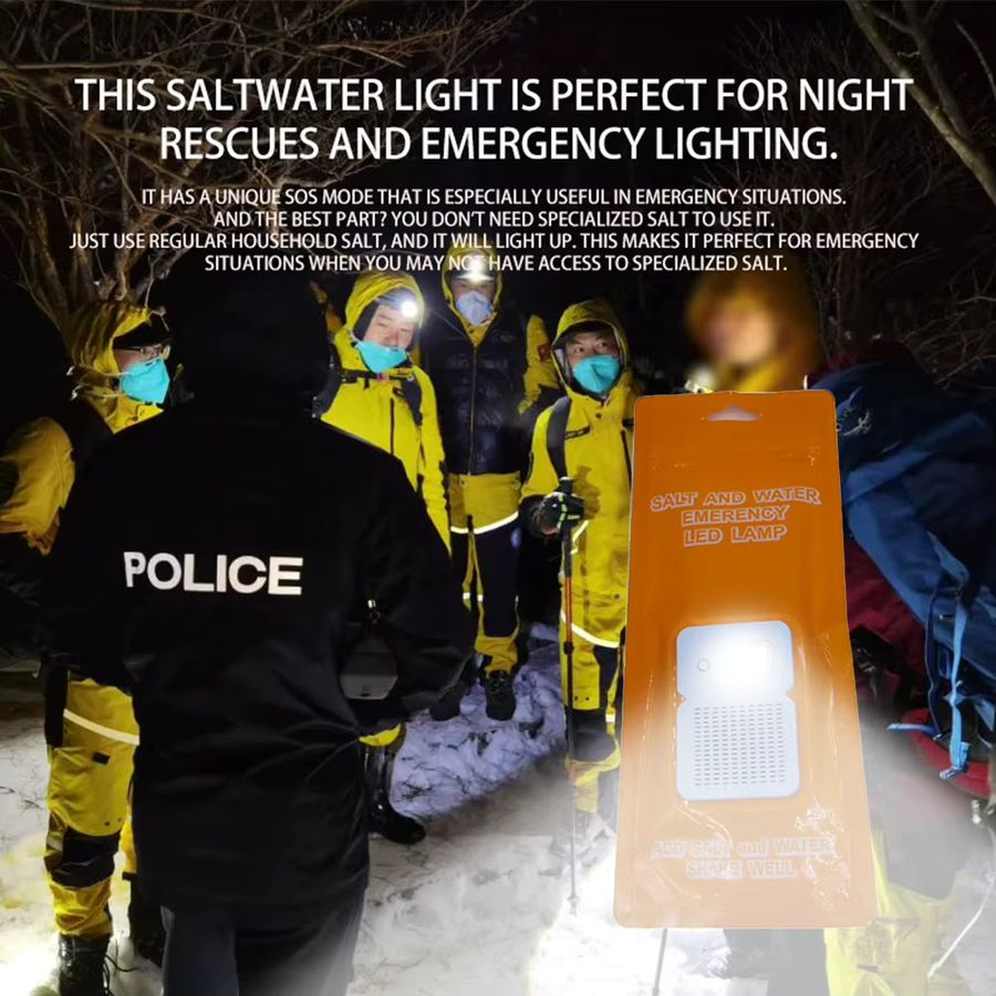 Alloet LED Outdoor Camping Lampe 50LM Tragbare Wasserdichte Notfall Lampe für Reise und Strand - Bild 3