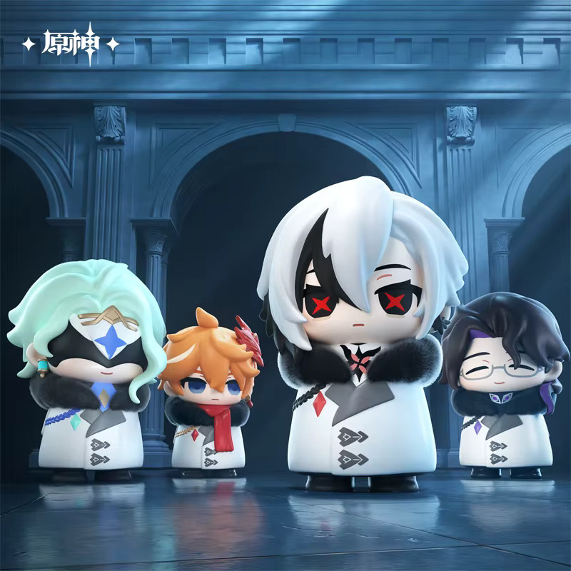 MiHoYo Genshin Impact Fatui Harbingers Chibi Blind Box Figuren, Puppe, Ornament - Bild 3